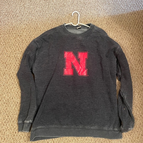 Nebraska Huskers Crew Neck Sweater - Picture 1 of 2